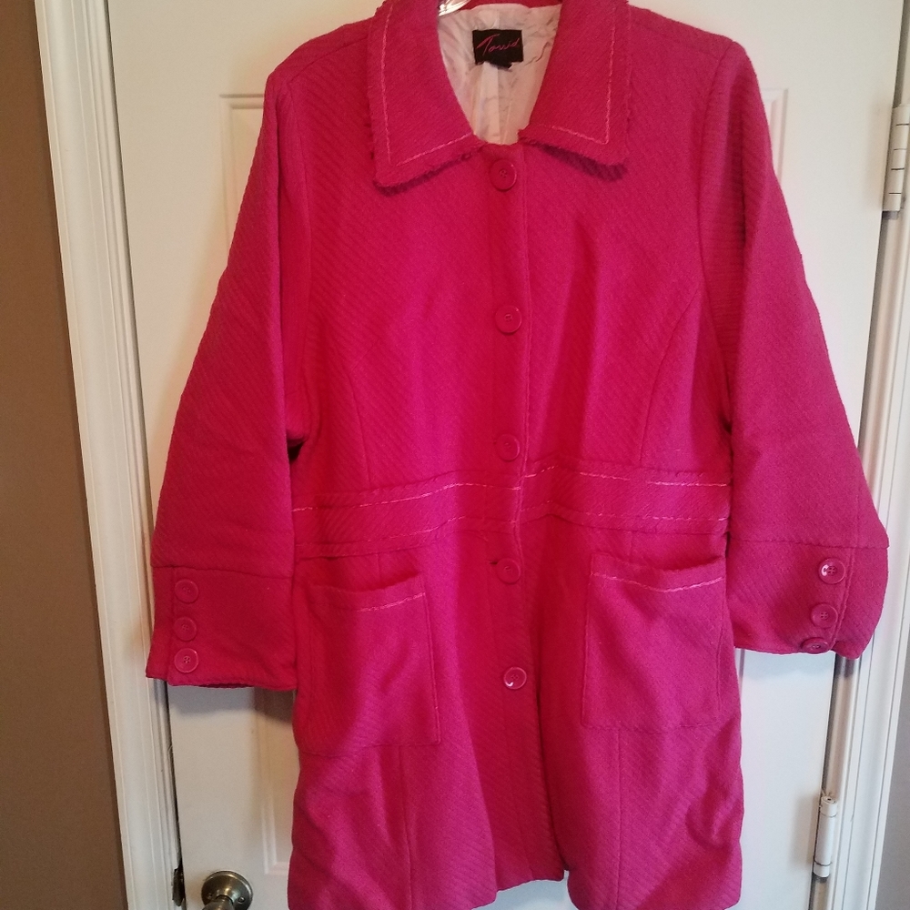 Torrid Pink Coat